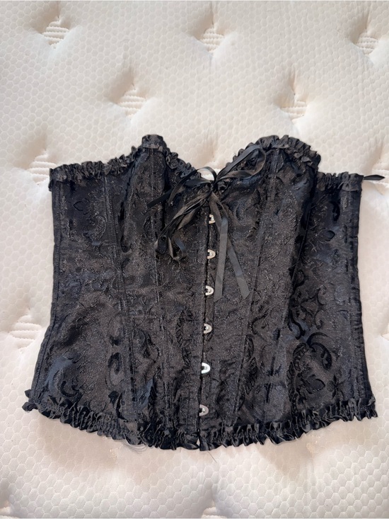 Other - 179. Black Lace Corset Bustier - Women's Intimates